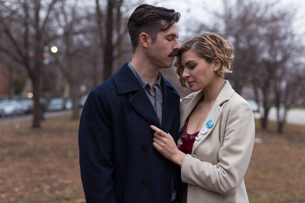 couple in love Logan Square