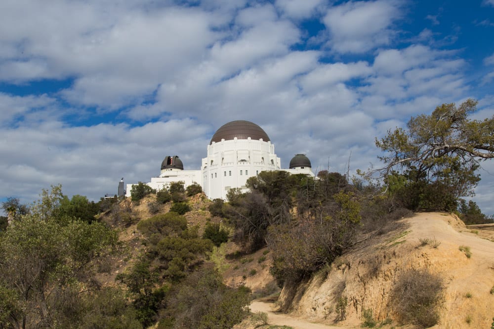 hike to Griffith observatory L.A.