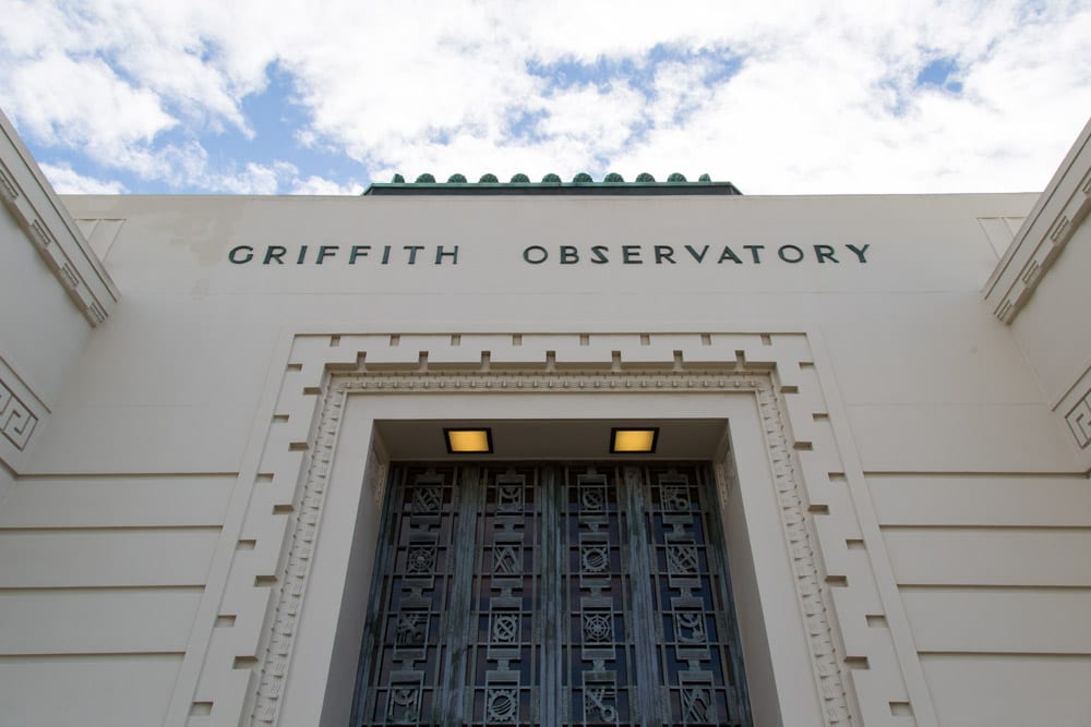 Griffith Observatory entrance L.A.