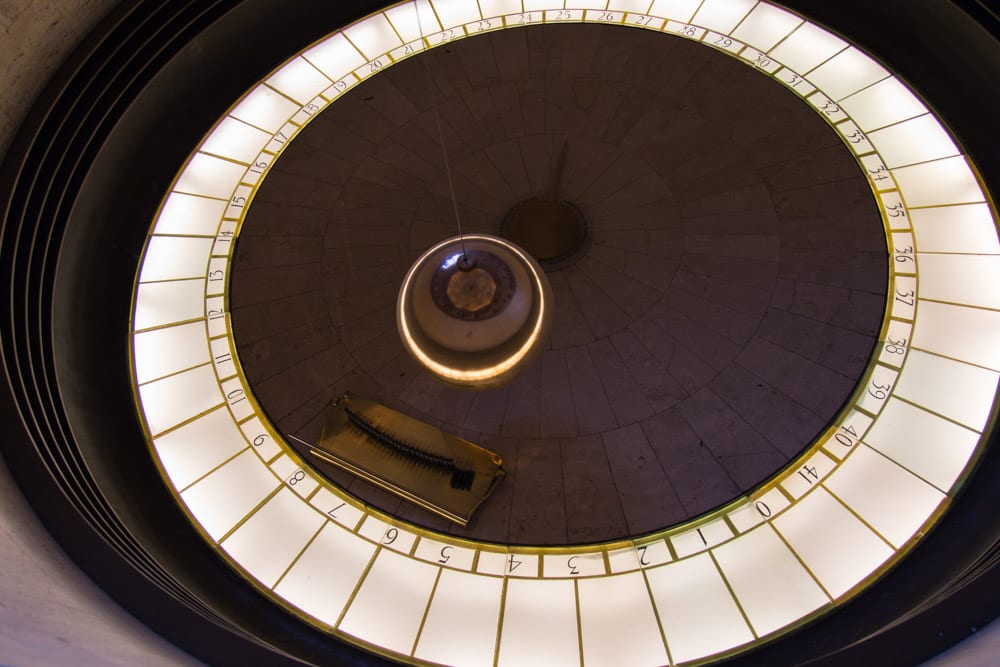 Griffith Observatory time device L.A.