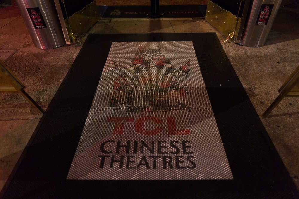 TCL Chinese Theatre entry mat