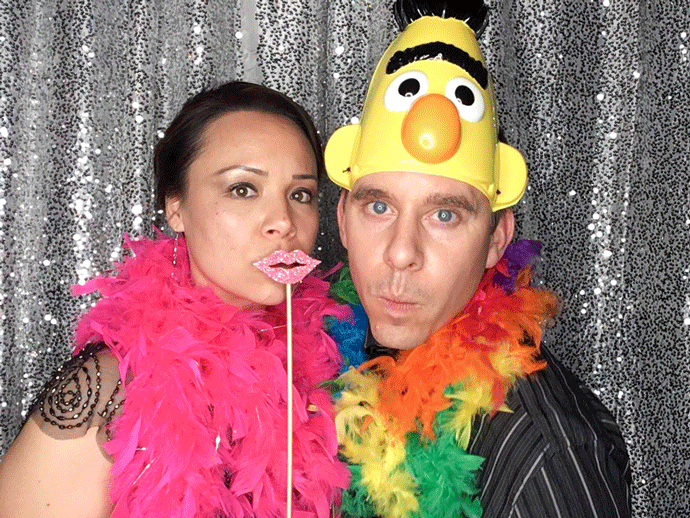 Chicago photo booth gif from Emma Mullins Photography