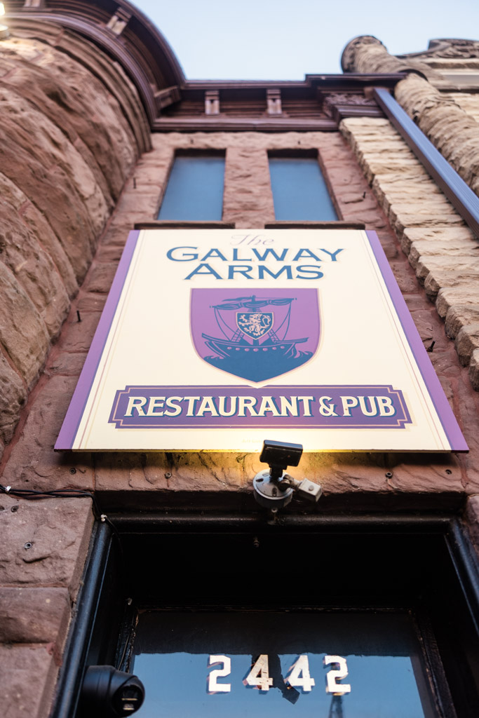 Exterior of The Galway Arms Restaurant & Pub