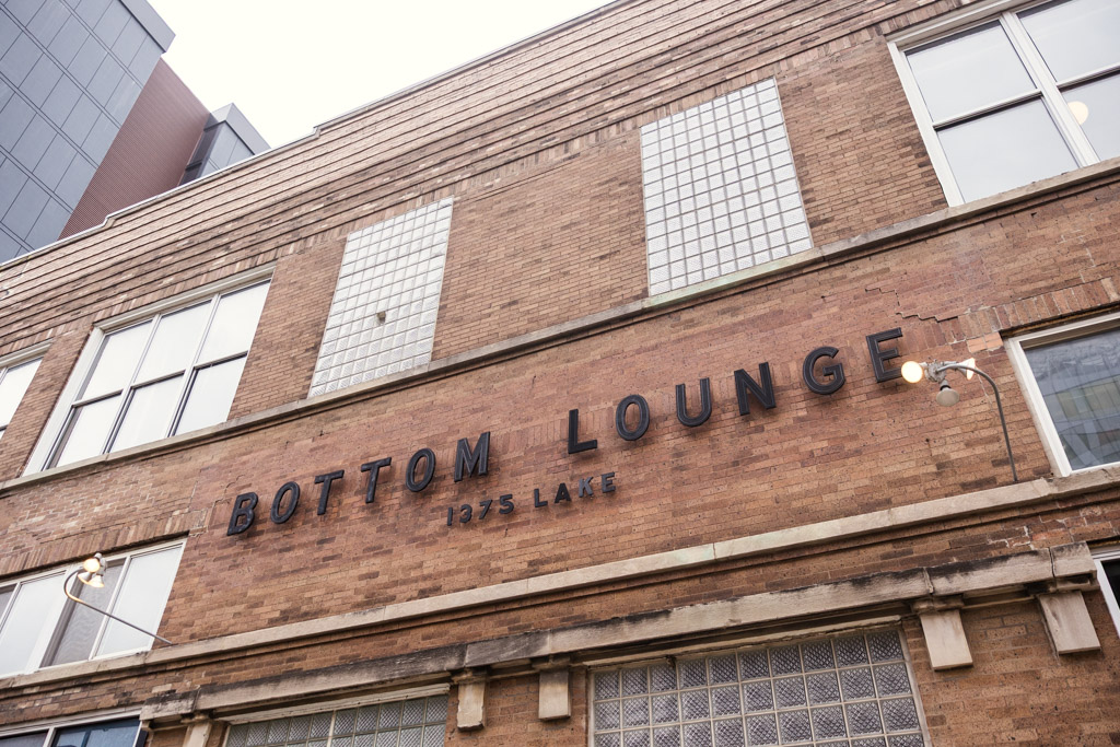 Exterior of Bottom Lounge in Chicago