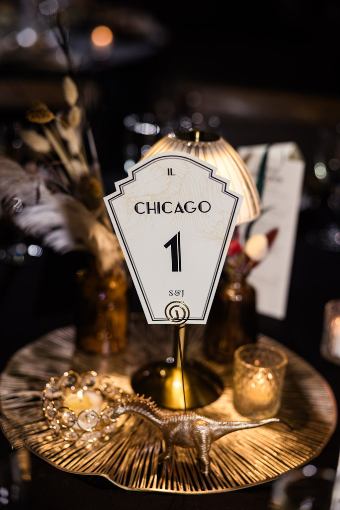 A table centerpiece from the Wildman BT wedding featuring a 