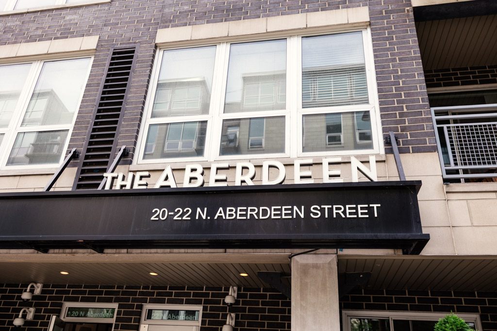 Exterior of The Aberdeen building